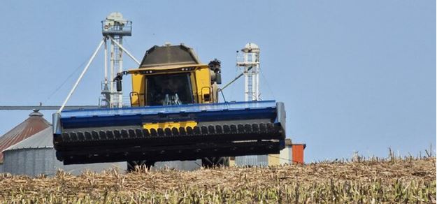 Image sur Coupe intégrale à tournesol CIP - option broyeur